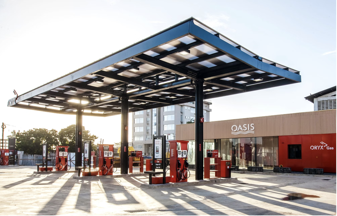 ORYX Energies’ Pan-African stations get a facelift with Fiberdeck® WEO® cladding